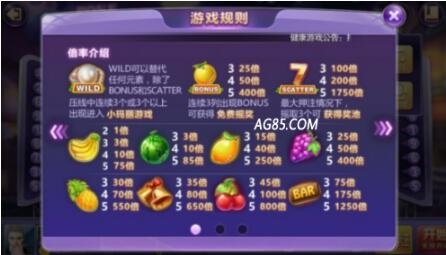 破解AG水果拉霸游戏之手机水果拉霸概率算法详解！