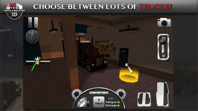 卡车模拟 3D  老司机的开车技巧