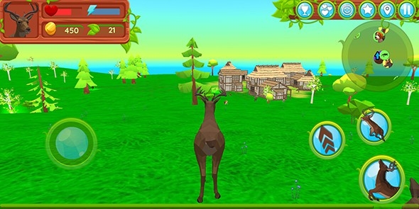 鹿模拟器-动物家族游戏玩法攻略