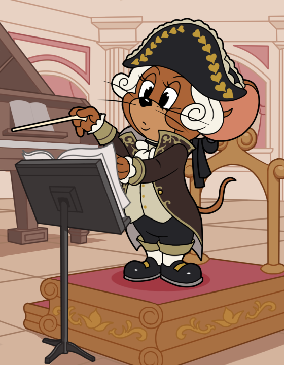 《猫和老鼠》音乐家杰瑞·皇家乐师隆重登场