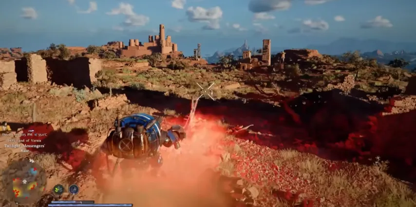 《红色沙漠》公开坐骑演示PV，有飞龙还有机甲！