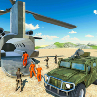 Army Prisoner & Army Car Transport Simulator