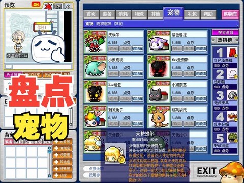 冒险岛2宠物怎么买