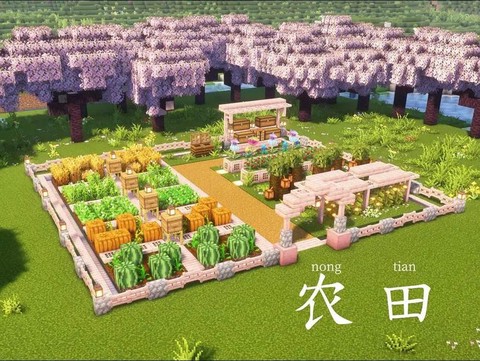 我的世界农田怎么做