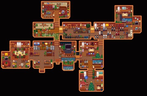 星露谷物语小屋怎么放