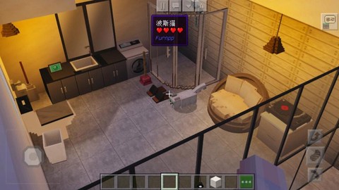 我的世界浴室怎么做