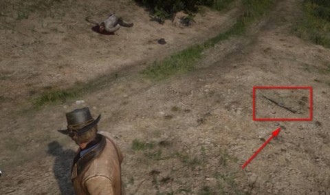 荒野大镖客如何捡武器