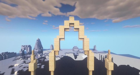 我的世界天堂之门怎么做